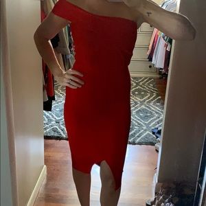 BEAUTIFUL Red Bandage Dress